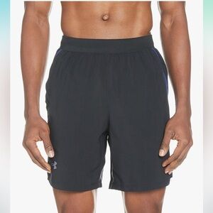 Under Armour NEW Men's Launch Stretch Woven 7-Inch Shorts Charcoal, Men’s Sz XL